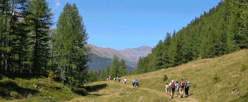 Trekking, passeggiate, biciclettate in Val di Non